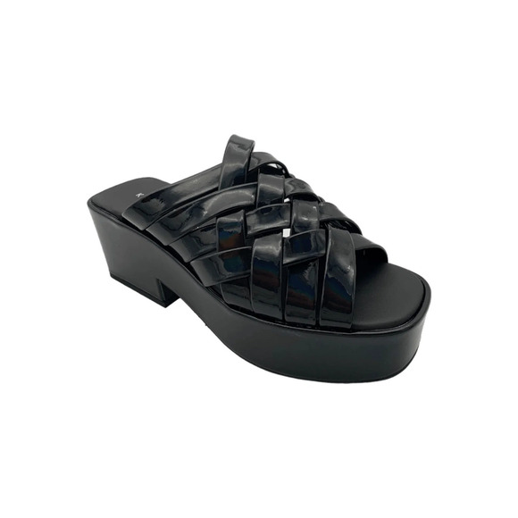 Katy Perry Shoes - Katy Perry Criss Cross Platform Sandals The Busy Bee Black - Medium